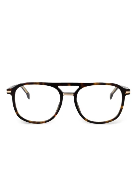 Ochelari de soare aviator Boss maro
