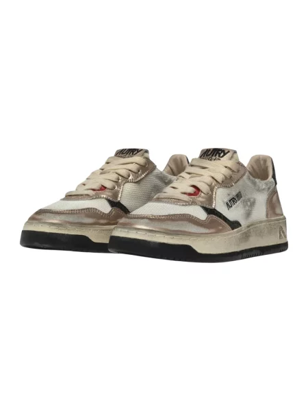 Sneakersy Autry skórzane retro białe