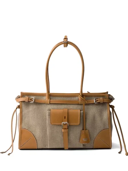 Geantă shopper Prada din piele
