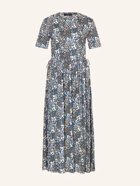 Weekend Max Mara Jerseyové Šaty Fascino modrá černá bílá