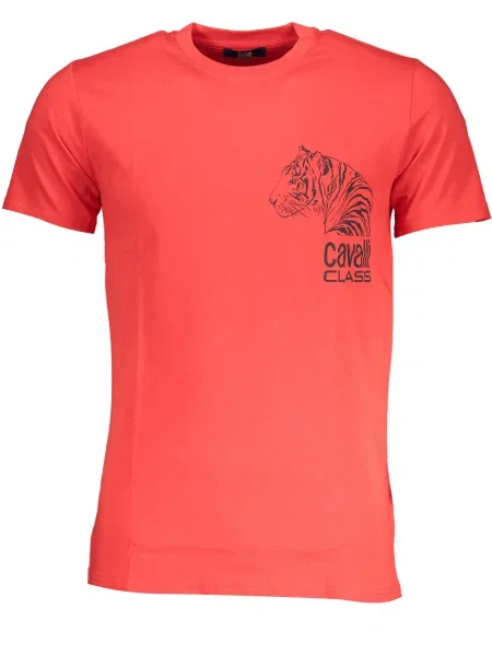 Tricou Cavalli Class scurt roșu