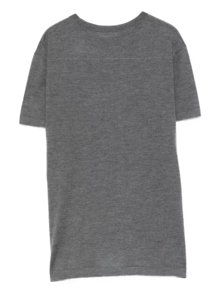 Tricou Co din cașmir gri