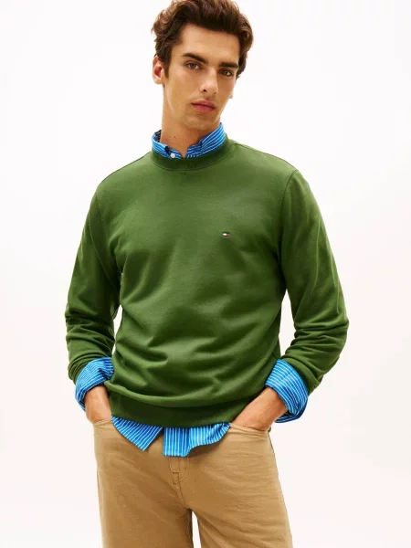 Tommy Hilfiger Hanorac TERRY verde