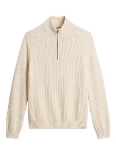 Pulover Woolrich de jumătate de fermoar