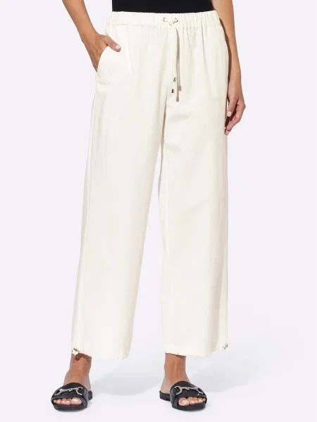 Heine Pantaloni fildeş