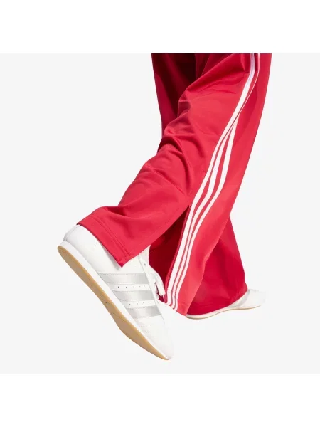 Панталони adidas Firebird Loose Track Tracksuit Bottoms Team Victory Red/ White XS бяло