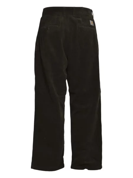 Pantaloni Carhartt Wip plisate maro