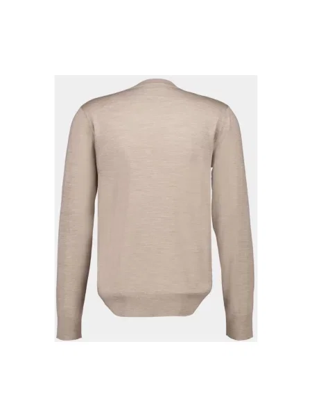Sweter Ferragamo wełniany beżowy