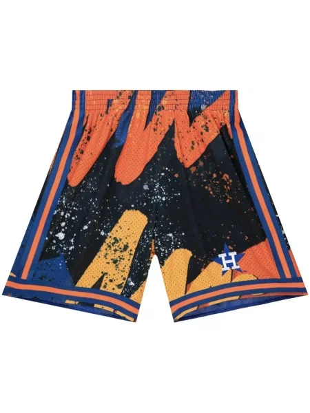 Pantaloni scurți Mitchell & Ness albastru