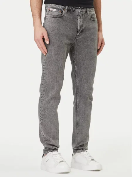Calvin Klein Jeans Džinsai Tapered Fit pilka