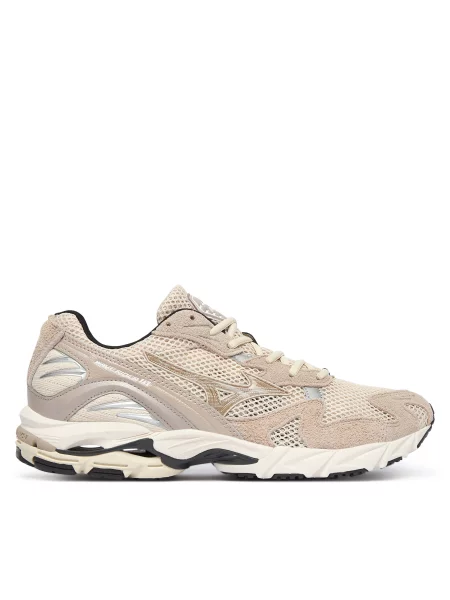 Sneakersy Mizuno Wave Rider 10 Suede' béžová