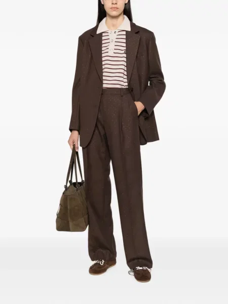 Pantaloni Sandro maro