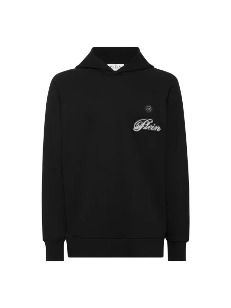 Bluza z kapturem Philipp Plein czarna