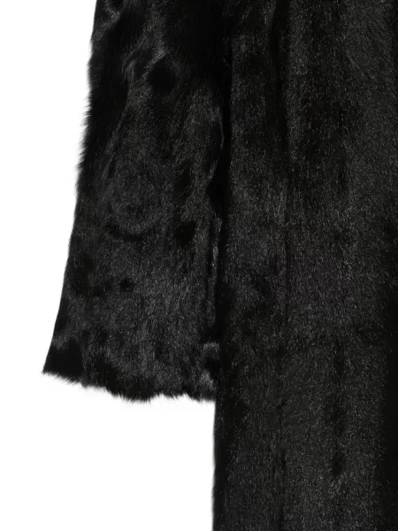 Palton Jil Sander cu decolteu în V negru