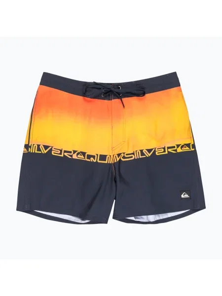 Quiksilver bărbați de zi cu zi jumătate Jam 16 "aprins coral wordblock pantaloni scurți de înot