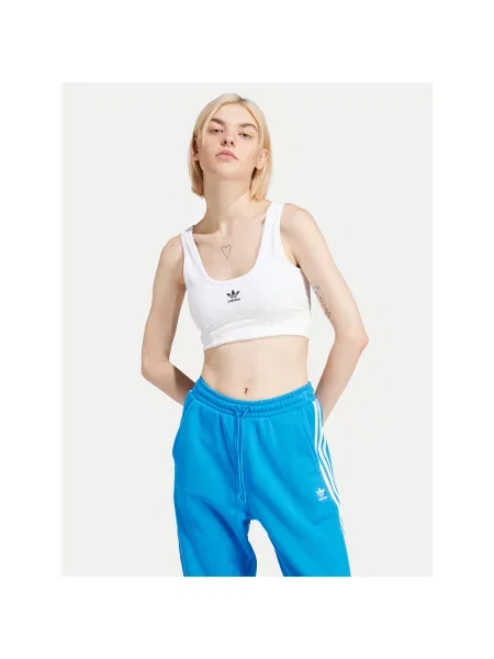 Adidas Top nedrček adicolor Trefoil bela