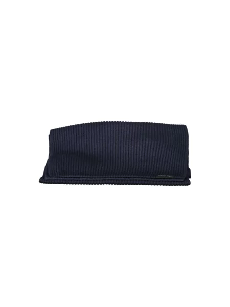 Szal Calvin Klein z kaszmiru elegancka niebieska