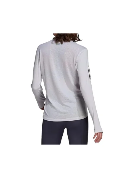 Tricou mânecă lungă Adidas alb