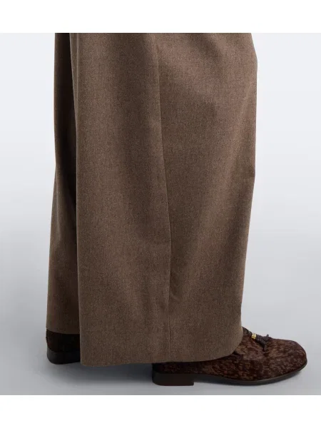 Pantaloni 's Max Mara de lână maro