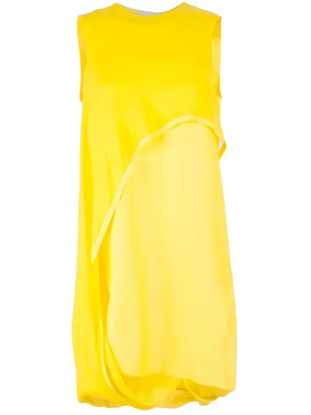 Rochie Maison Rabih Kayrouz de costum galben