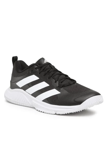 Cipő adidas Court Team Bounce Shoes Core Black/Cloud White/Core Black fehér