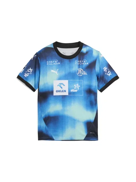 PUMA Młodzieżowa koszulka wyjazdowa THW Kiel Odzież niebieski