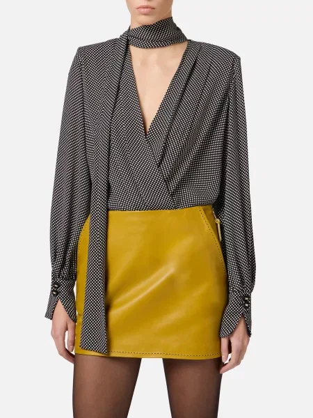 Боді Elisabetta Franchi чорне