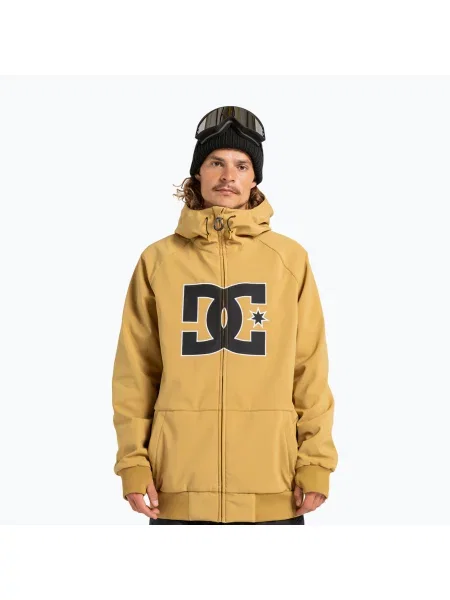 Geacă de snowboard pentru bărbați DC Spectrum Softshell mustard gold auriu