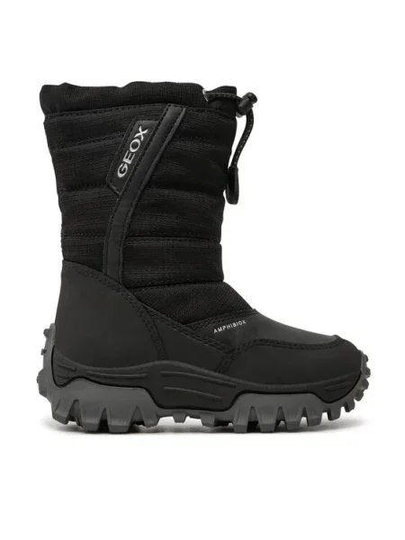 Geox Snehule J Himalaya Boy B Abx M čierna