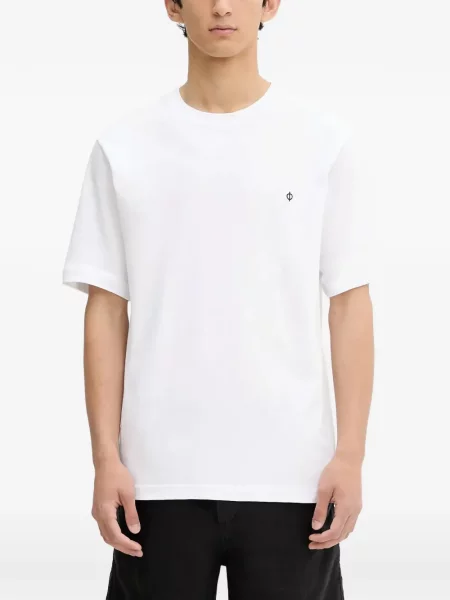 Tricou Samsøe Samsøe cu broderie alb
