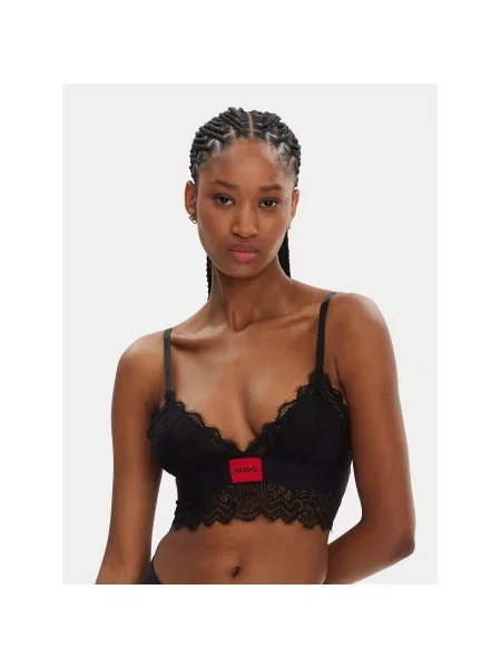 HUGO Бюстгальтер бралетт чорний