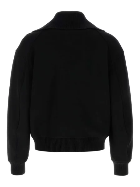 Geacă bomber Jil Sander de lână negru