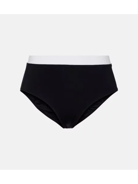 Bikini Staud cu talie înaltă negru