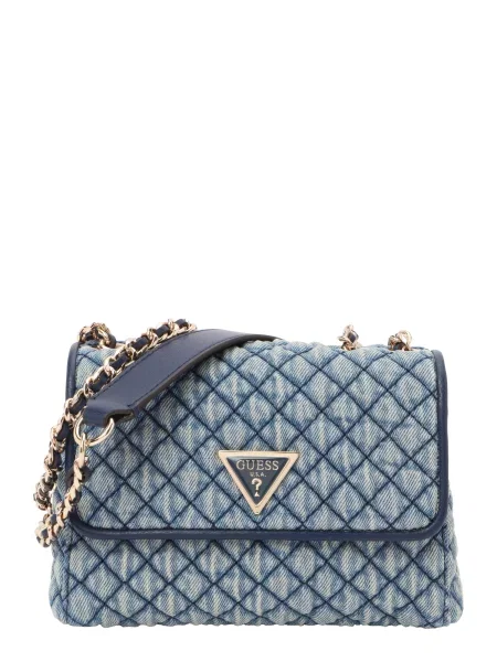 Geantă Guess Giully II Mini albastru