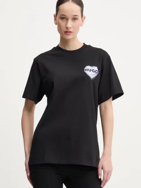 Kratka majica HUGO črna