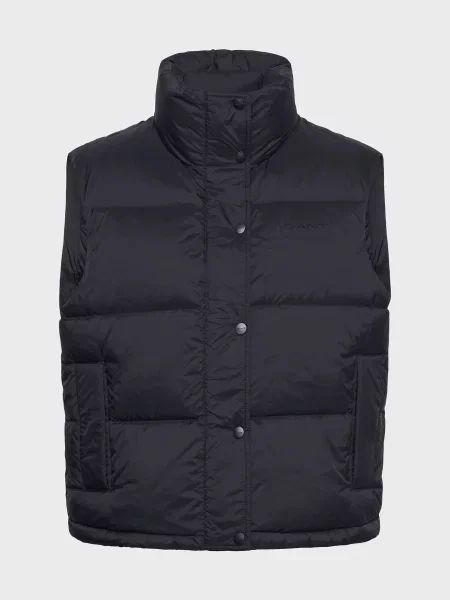 Пуховий жилет Gant чорний