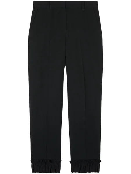 Pantaloni Ports 1961 cu volane negru