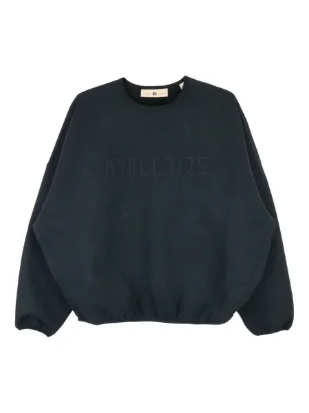 Pulover Fear Of God din fleece negru