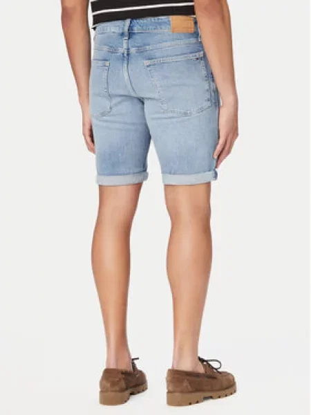 Tommy Jeans Jeans kratke hlače Ronnie Modra bela