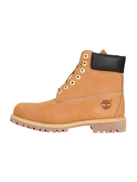 Botki Timberland wodoszczelne skórzane wiązane brązowe