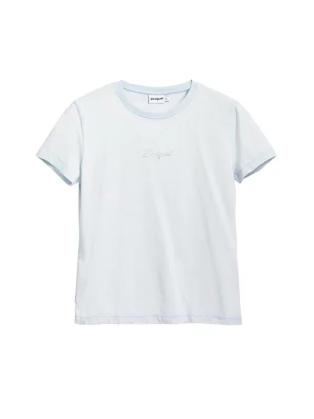 Desigual Tricou celest albastru