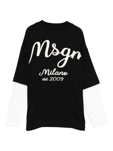 Koszulka dziecięca Msgm czarna