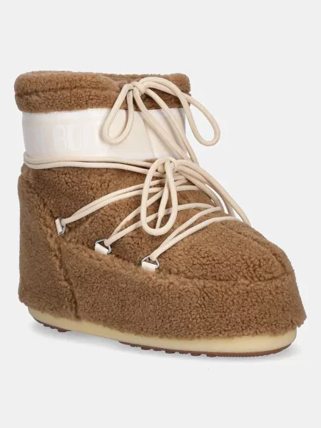 Fleecová fleecová mikina Moon Boot hnědá