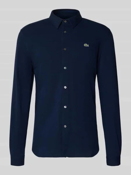 Lacoste koszula granatowa