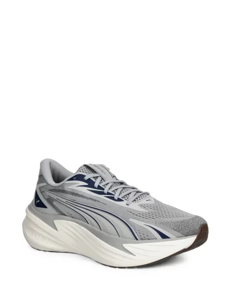 Sneakerși Puma plasă gri