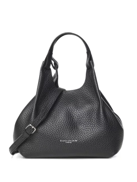 Кожена чанта Gianni Chiarini черно