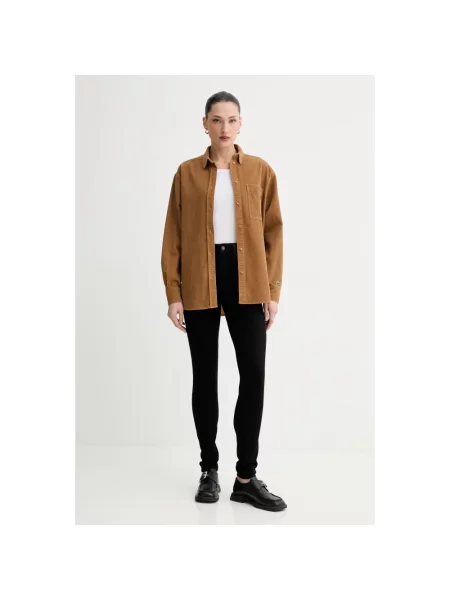 Jeansy skinny Levi's 721 z wysoką talią czarne