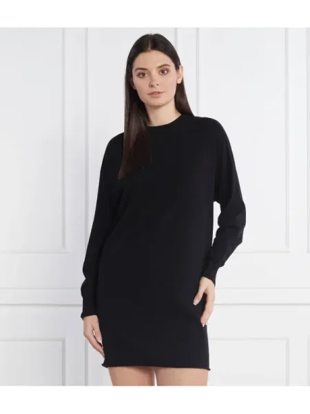 Marella de lână rochie arizona negru