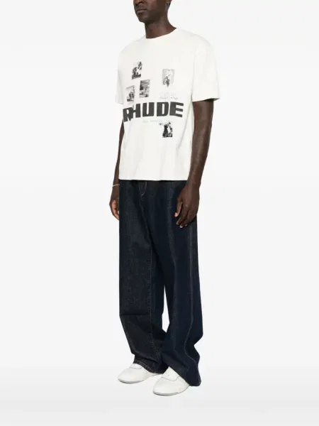 Tricou Rhude cu imagine