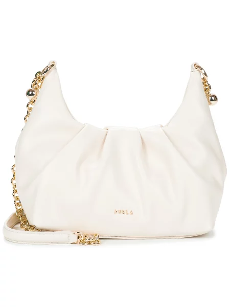 Geanta crossbody Furla din piele bej